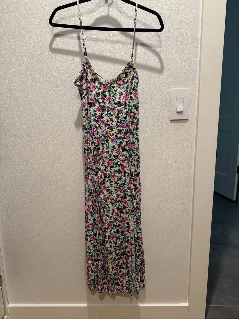 Floral Spaghetti Strap Dress